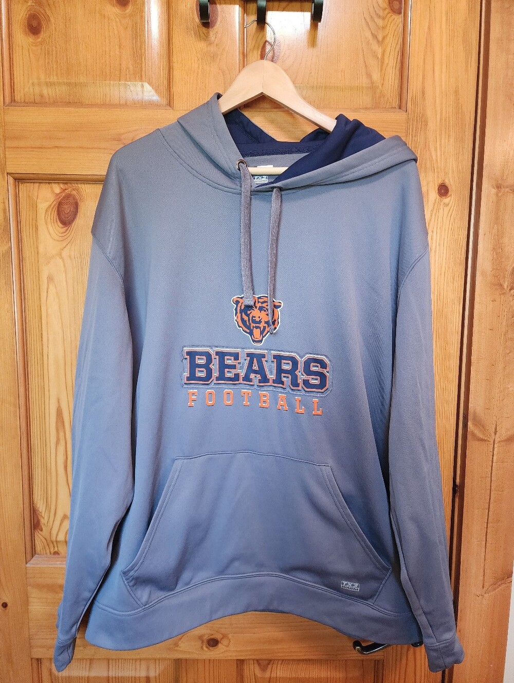 Chicago Bears TX3 Warm Gray Pullover Hoodie - Bears Football, 2XL